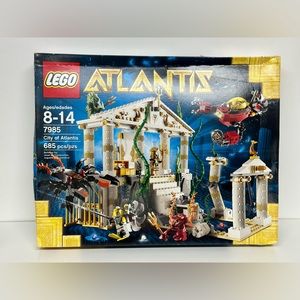 LEGO 7985 ATLANTIS ~ CITY OF ATLANTIS ~